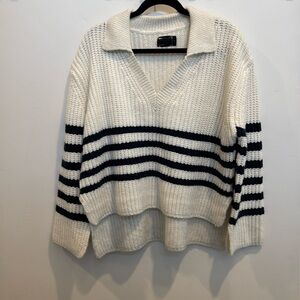 ASOS Oversized Sweater. Black and White. Size Small.